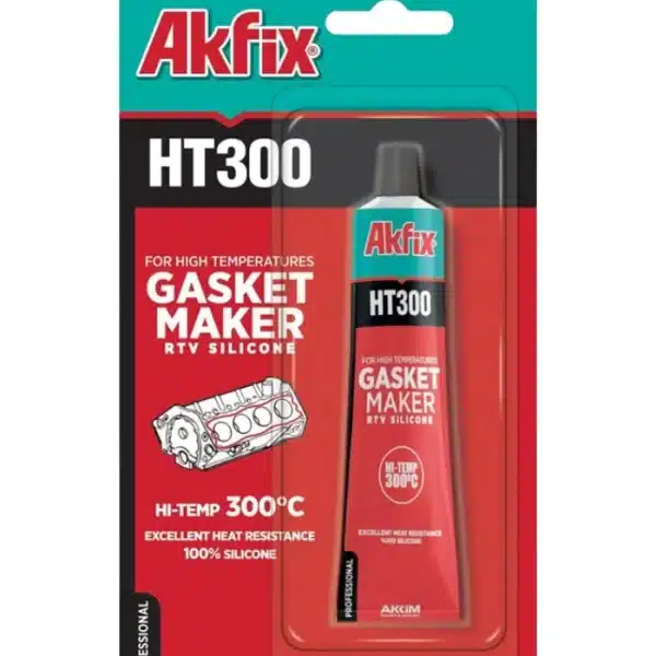 Akfix HT300 – 50ml Професионален црвен силикон за дихтунзи