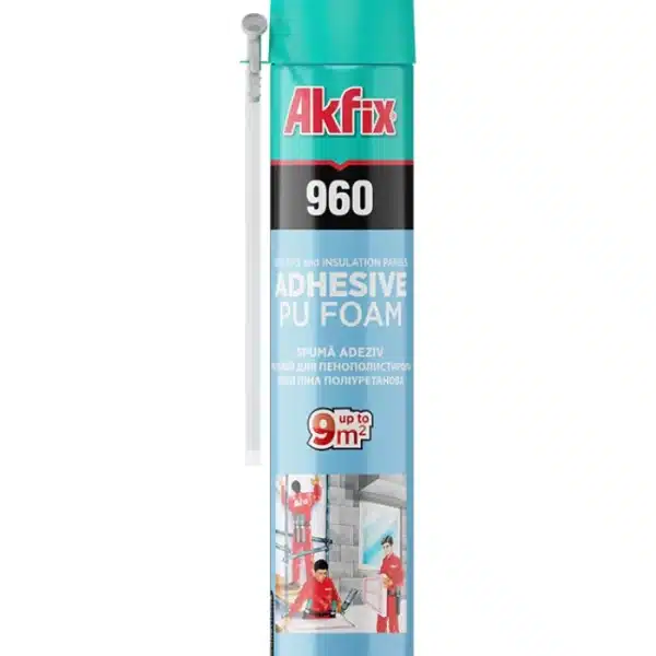 Akfix 960 – 750ml Професионална пурпена за стиропор (обична)