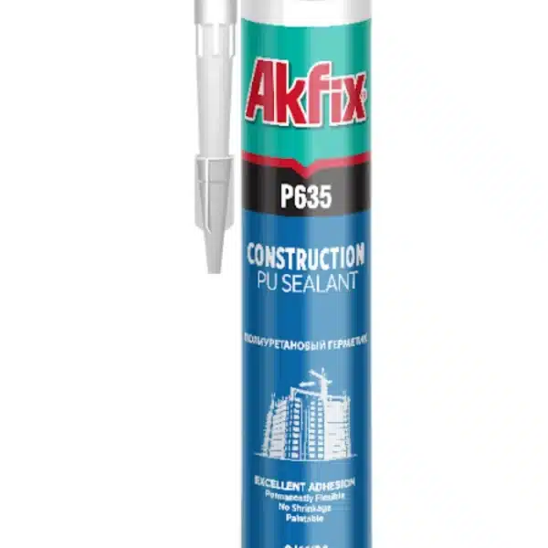 Akfix P635 – 310ml Професионален полиуретански силикон за градежништво (Црн)