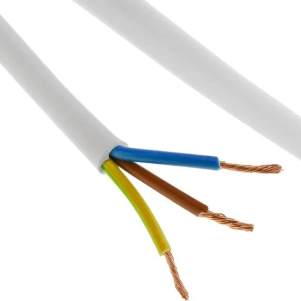 Кабел 5x2.5mm Бел