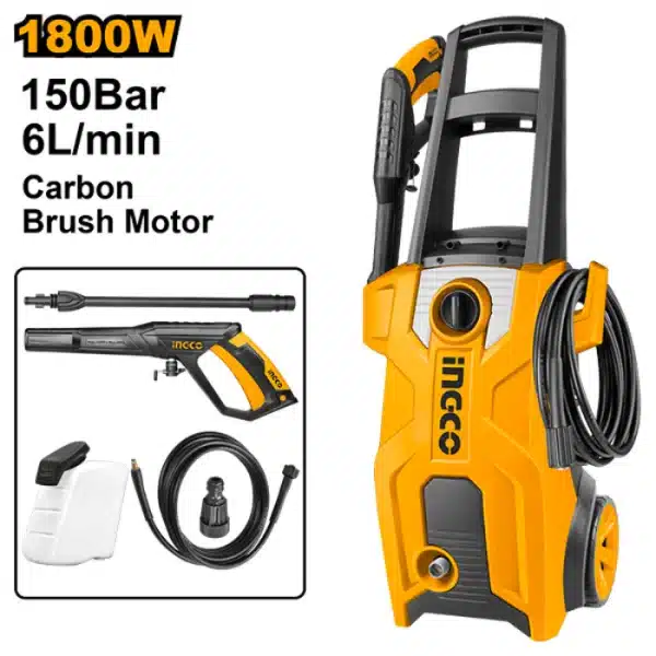 ВАП 1800W 150Bar ПЕРАЧ ПОД ВИСОК ПРИТИСОК INGCO HPWR180058