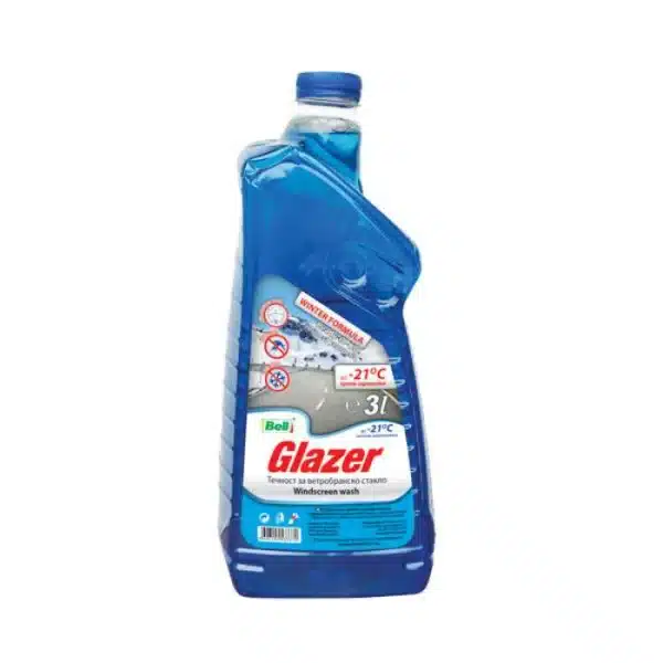 Течност за стакла зимска Glazer 3l -21°C