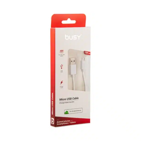 Микро USB Кабел 1m PVC BIZI