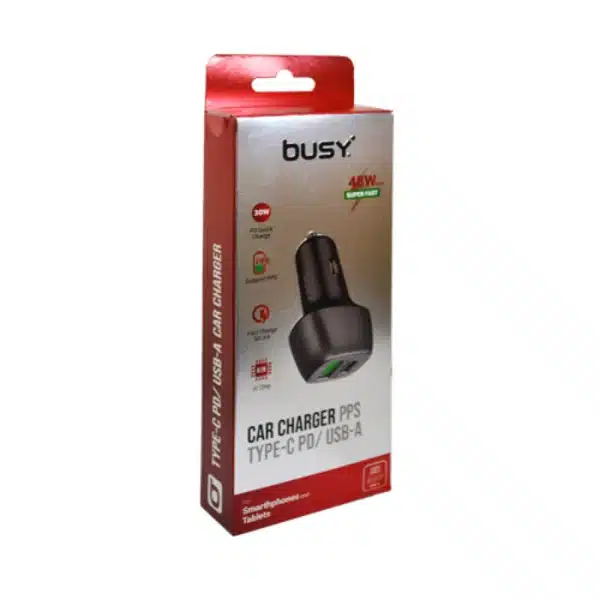 USB2 полнач QUALCOmm + PD карбон BIZI 45W