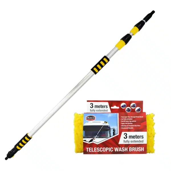 Четка за миење со телескопска рачка 3m