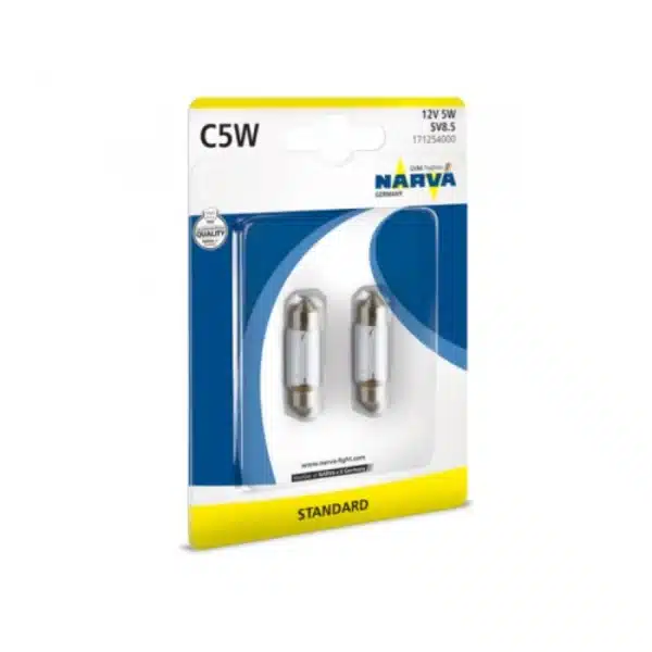 Narva сијалица C 5W 12V блистер