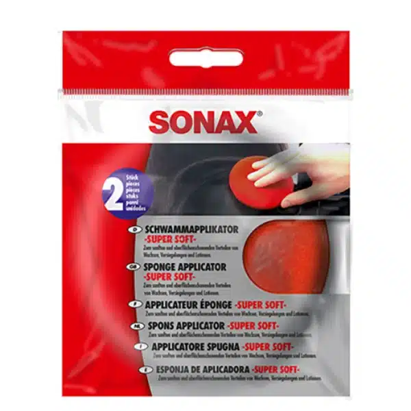 Sonax сунѓер апликатор - супер мек - 2 парчиња