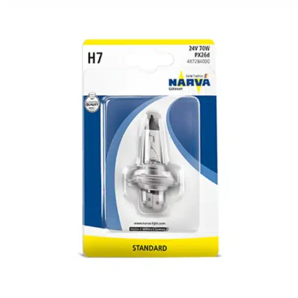 Narva сијалица H7 70W 24V блистер