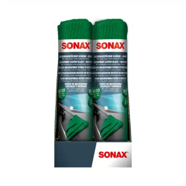 Sonax микрофибер крпа за стакло 2 ком.