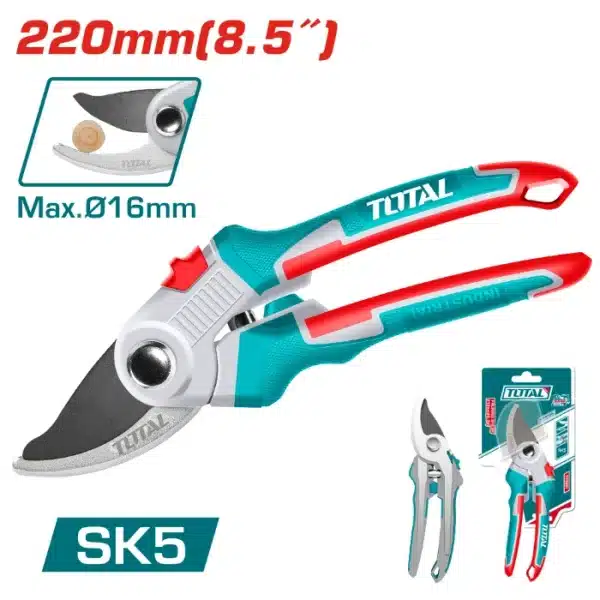 НОЖИЦИ ЗА КРОЕЊЕ TOTAL 220mm 16mm THT0601