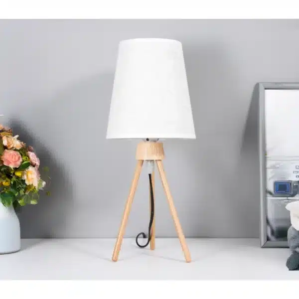 LAMPA KREM + DRVO -