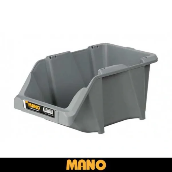 Mano G-20 – 150x250x125mm Пластична кутија за складирање - сива