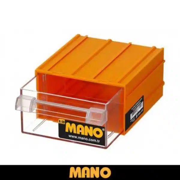 Mano K-30 – 110x120x62mm Мини пластичен организер со 1 голема фиока