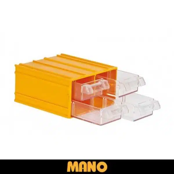 Mano K-32 – 110x120x62mm Мини пластичен организер со 4 фиоки