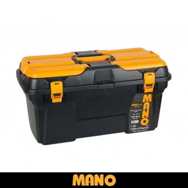Mano MGP-22 – 582x310x234mm Професионален пластичен куфер за алат со организер