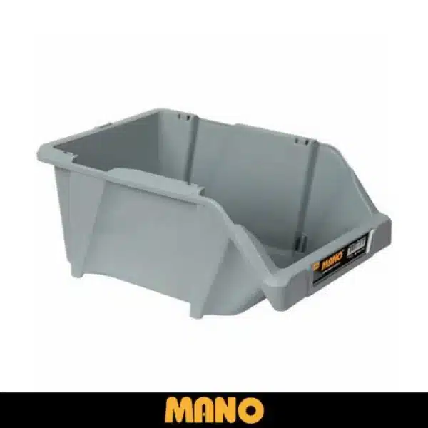 Mano G-45 – 356x555x227mm Екстра голема пластична кутија за складирање - сива