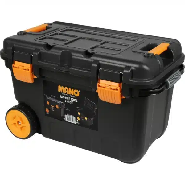 Mano TKP-28 – 646x415x390mm Професионален мобилен куфер за алат на тркала со пластично заклучување