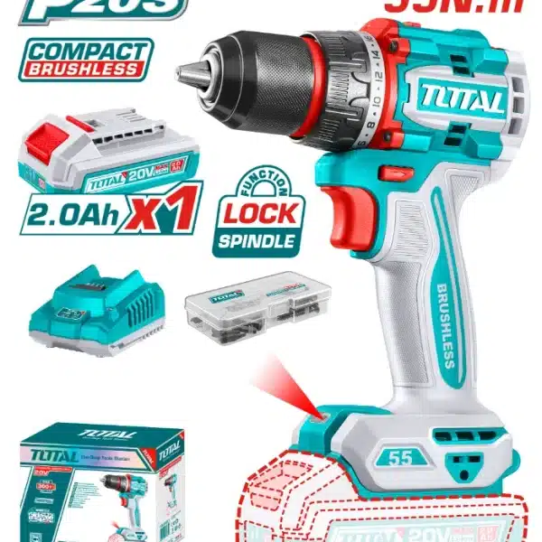 ШTРАФИЛИЦА 55Nm 20V 1x2.0Ah TOTAL TDLI205582