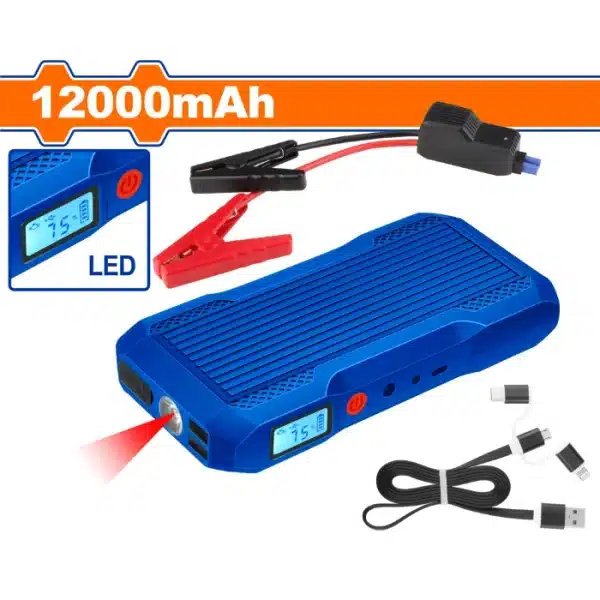 СТАРТЕР ЗА КОЛА 12000mAh БАТЕРИЈА WADFOW – WLY1512