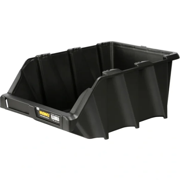 Mano S-35 – 265x420x177mm Пластична кутија за складирање - црна