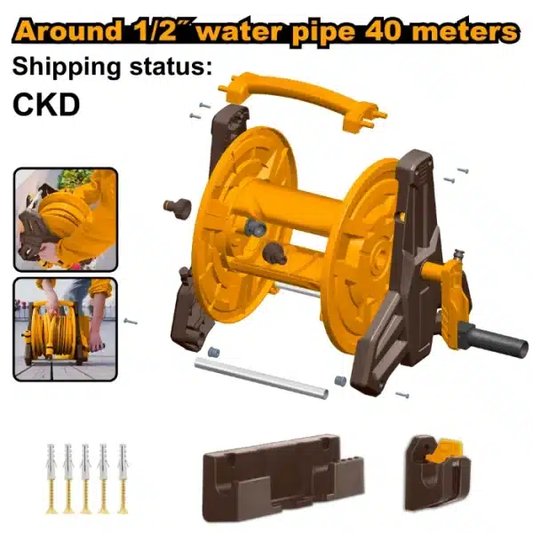 МОТАЛКА НЕМОНТИРАНА INGCO ЗА ЦРЕВО 1/2" 40M – HHR40121