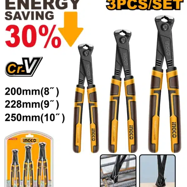 СЕТ 3/1 АРМИРАЧКИ КЛЕШТИ ПРОФИ INGCO HRPS28318