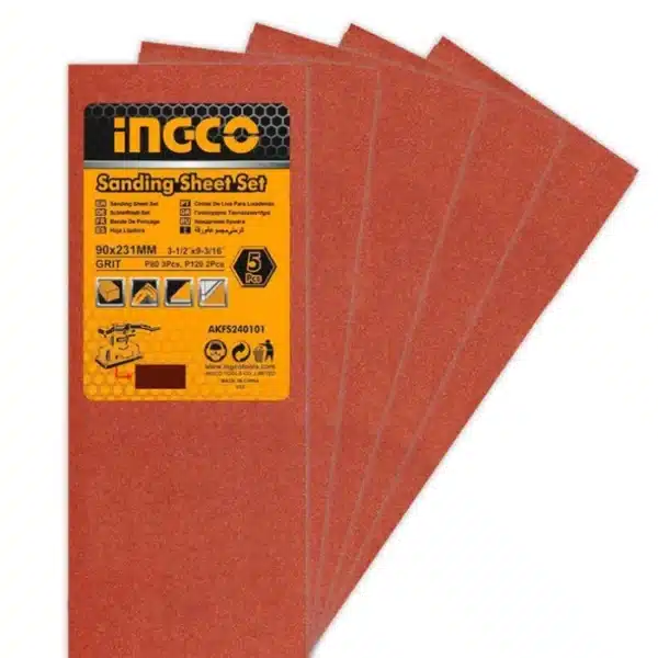ШМИРГЛА 90x240mm 10/1 INGCO AKFS240101