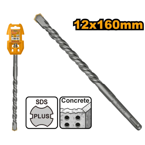 БУРГИЈА ЗА БЕТОН SDS+ 12x160mm INGCO DBH1211201