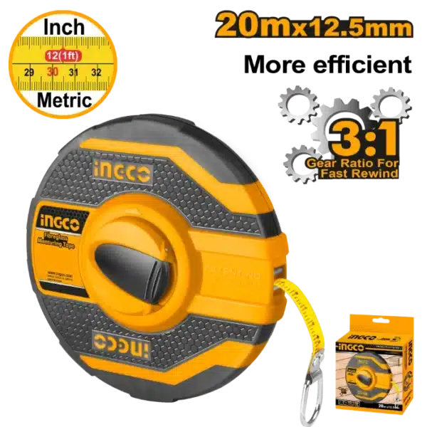 ПАНТЛИКА ПВЦ 20M INGCO HFMT8120