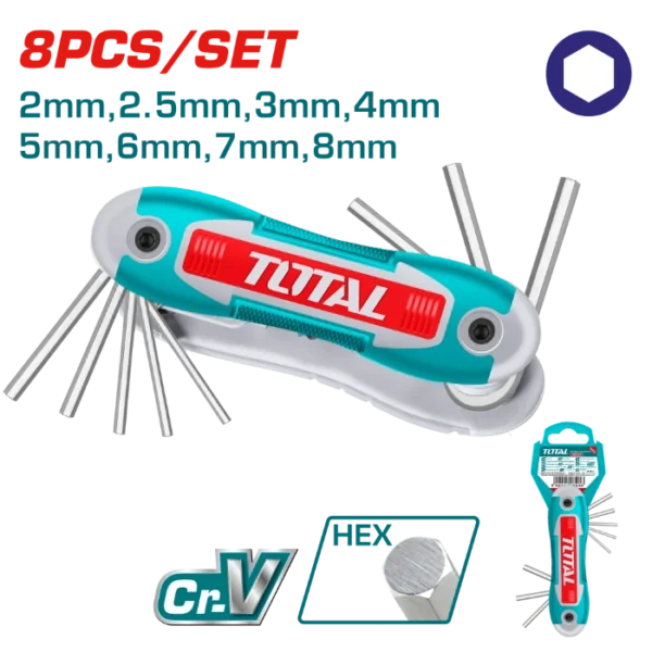 ИНБУС КЛУЧЕВИ ШЕСТОГРАМ 8/1 TOTAL THT1061826