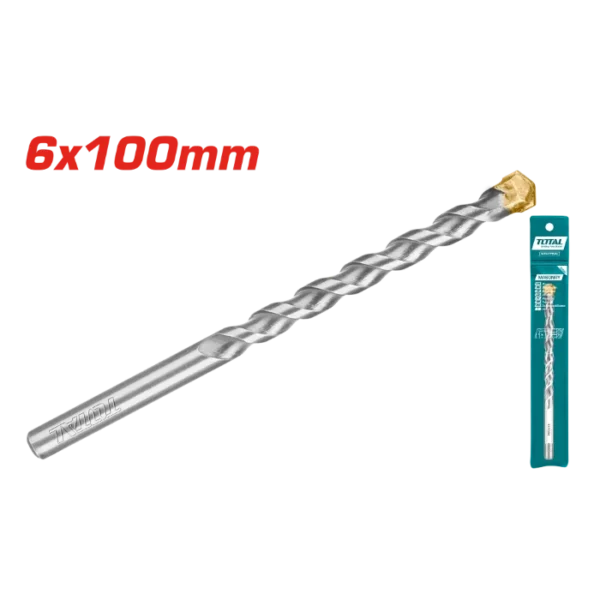 БУРГИЈА ЗА БЕТОН ОБИЧНА 6x100mm TOTAL TAC210601