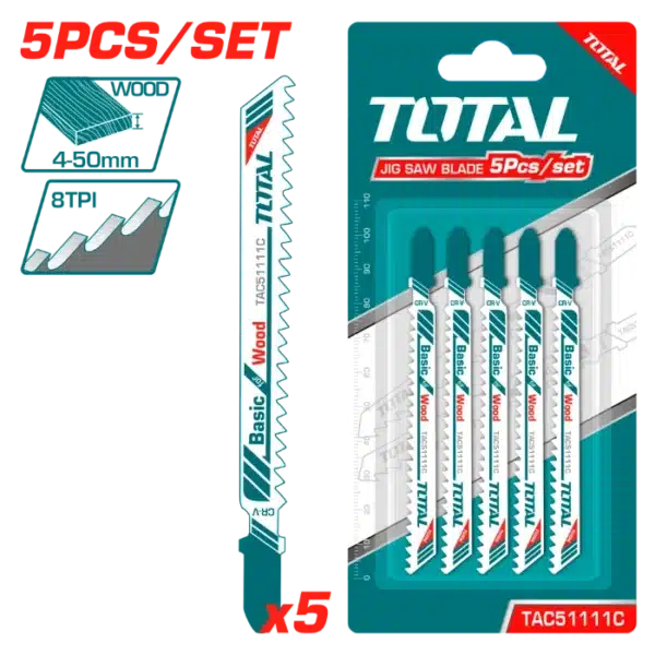 НОЖ ЗА УБОДНА ПИЛА ДРВО 5/1 TOTAL TAC51111C