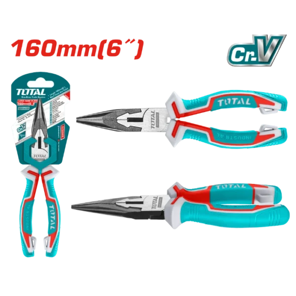 КЛЕШТА ШПИЦАНГЛА 160mm TOTAL THT220606