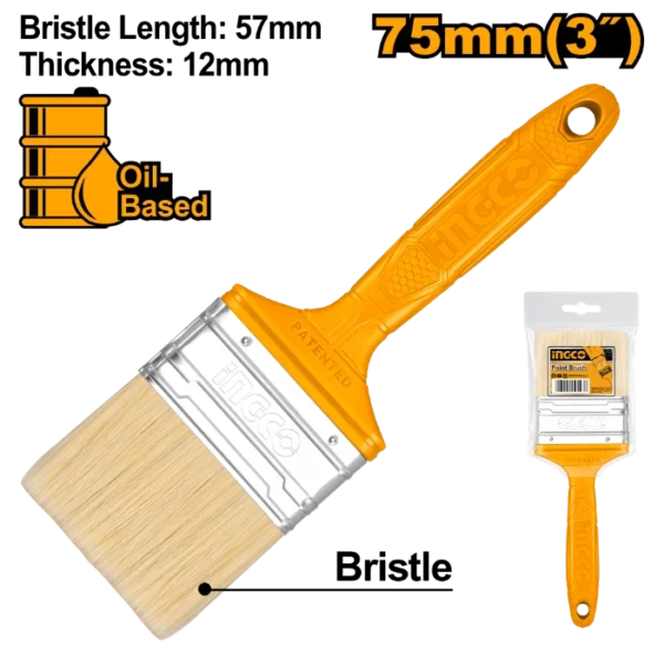 ЧЕТКИ ПВЦ 75mm INGCO CHPTB68703