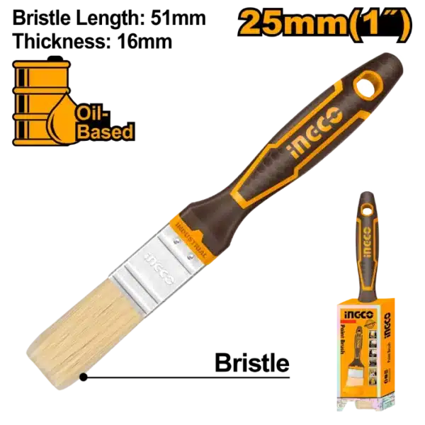 ЧЕТКА ЗА ФАРБАВЕ 25mm INGCO CHPTB8701