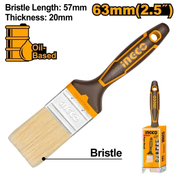 ЧЕТКА ЗА ФАРБАЊЕ 63mm INGCO CHPTB8725