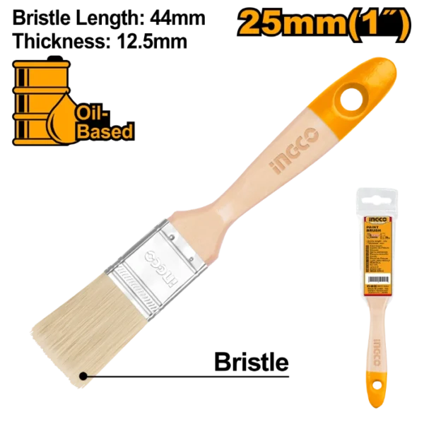 ЧЕТКА ДРВЕНА 25mm INGCO CHPTB0101