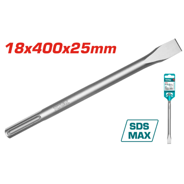ДЛЕТО SDS МАX 18x400mm РАМНО TOTAL TAC15221821