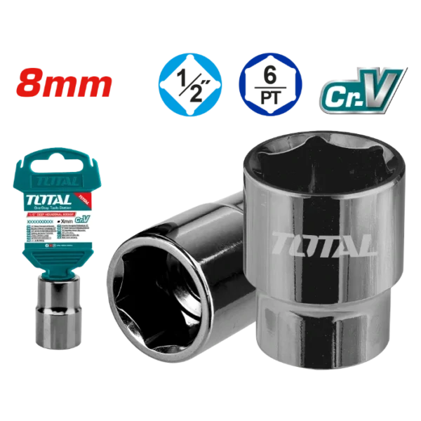 ПАТЕНТ КЛУЧ 8mm 1/2" TOTAL THTST12081