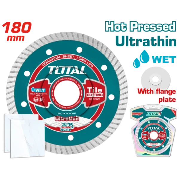 ДИЈАМАНТСКИ ДИСК 180mm ТЕНОК ULTRATHIN TOTAL TAC2131801HT