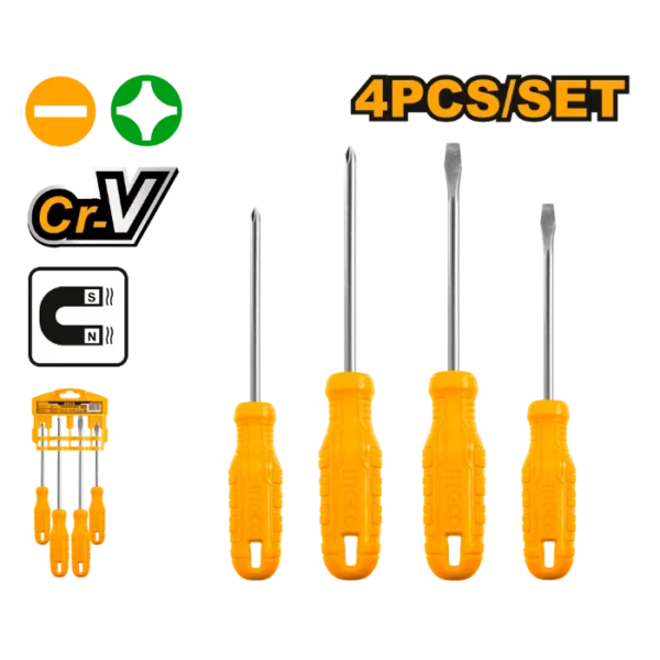 ШТРАФЦИГЕР СЕТ 4/1 INGCO HKSD0458