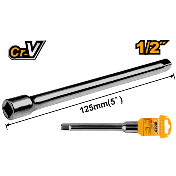 КОНЕКТОР ПРОДОЛЖЕТОК ЗА КРЦКАЛКА 1/2 125mm INGCO HEB12051