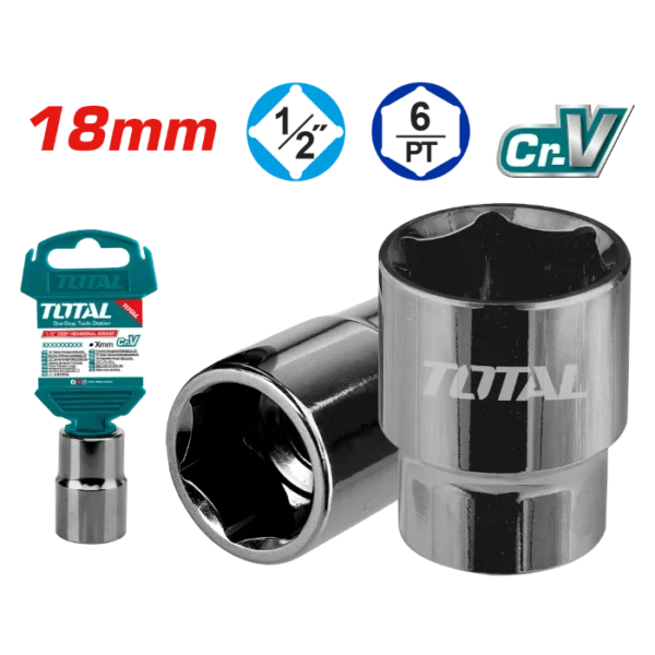 ПАТЕНТ КЛУЧ 18mm 1/2" TOTAL THTST12181