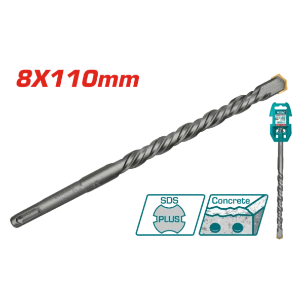 БУРГИЈА ЗА БЕТОН SDS+ 8x110mm TOTAL TAC310801