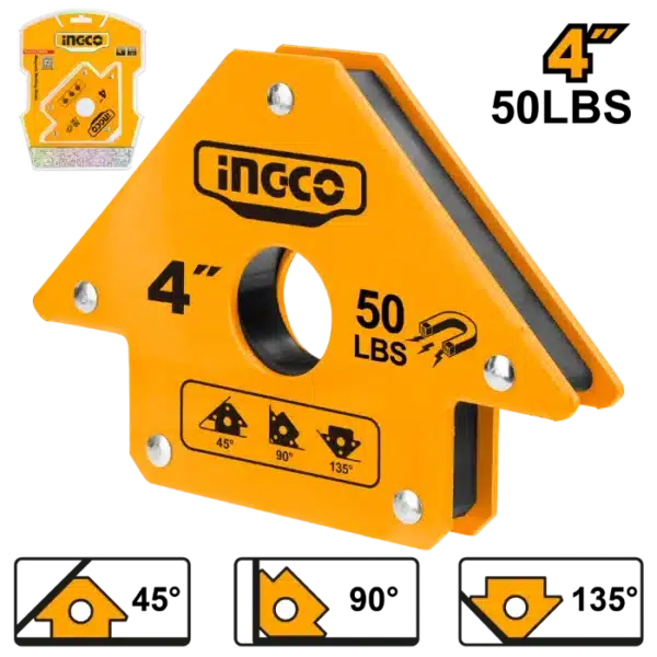 АГОЛЕН МАГНЕТ ЗА ЗАВАРУВАЊЕ 100mm INGCO AMWH50041
