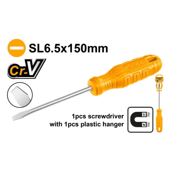 ШТРАФЦИГЕР ЖОЛТ - SL6x150mm INGCO HS586150P