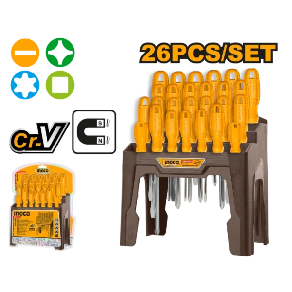 ШТРАФЦИГЕР СЕТ 26/1 РАФТ INGCO HKSD2658