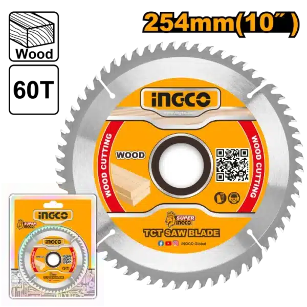 ПИЛА ЗА ДРВО ЗА ЦИРКУЛАР 140mm 24Т INGCO TSB114041