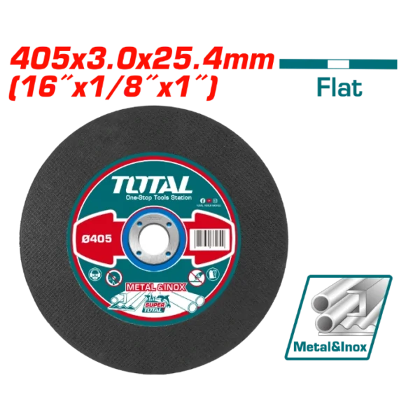 БРУСЕН КАМЕН 405x3.0mm МЕТАЛ И ИНОКС TOTAL TAC2214051