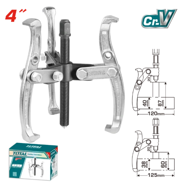 РАДАПЦИГЕР 4" 3 КРАКА TOTAL THTGP346